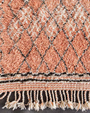 Moroccan Vintage Style Rug-Berber Handicraft