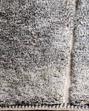 Moroccan Wool Area Rug 3 X 5 Ft | 90 X 150 Cm / With Tassels / Short (0.4” / 1 cm)