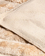 Moroccan Wool Rugs 3 X 5 Ft | 90 X 150 Cm / With Tassels / Short (0.4” / 1 cm)