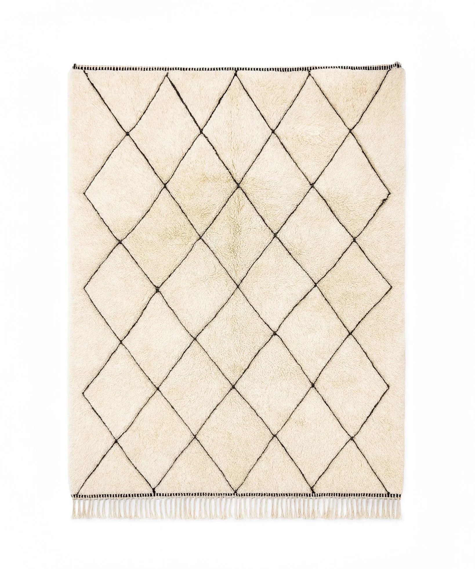 Moroccan Woven Rug-Berber Handicraft