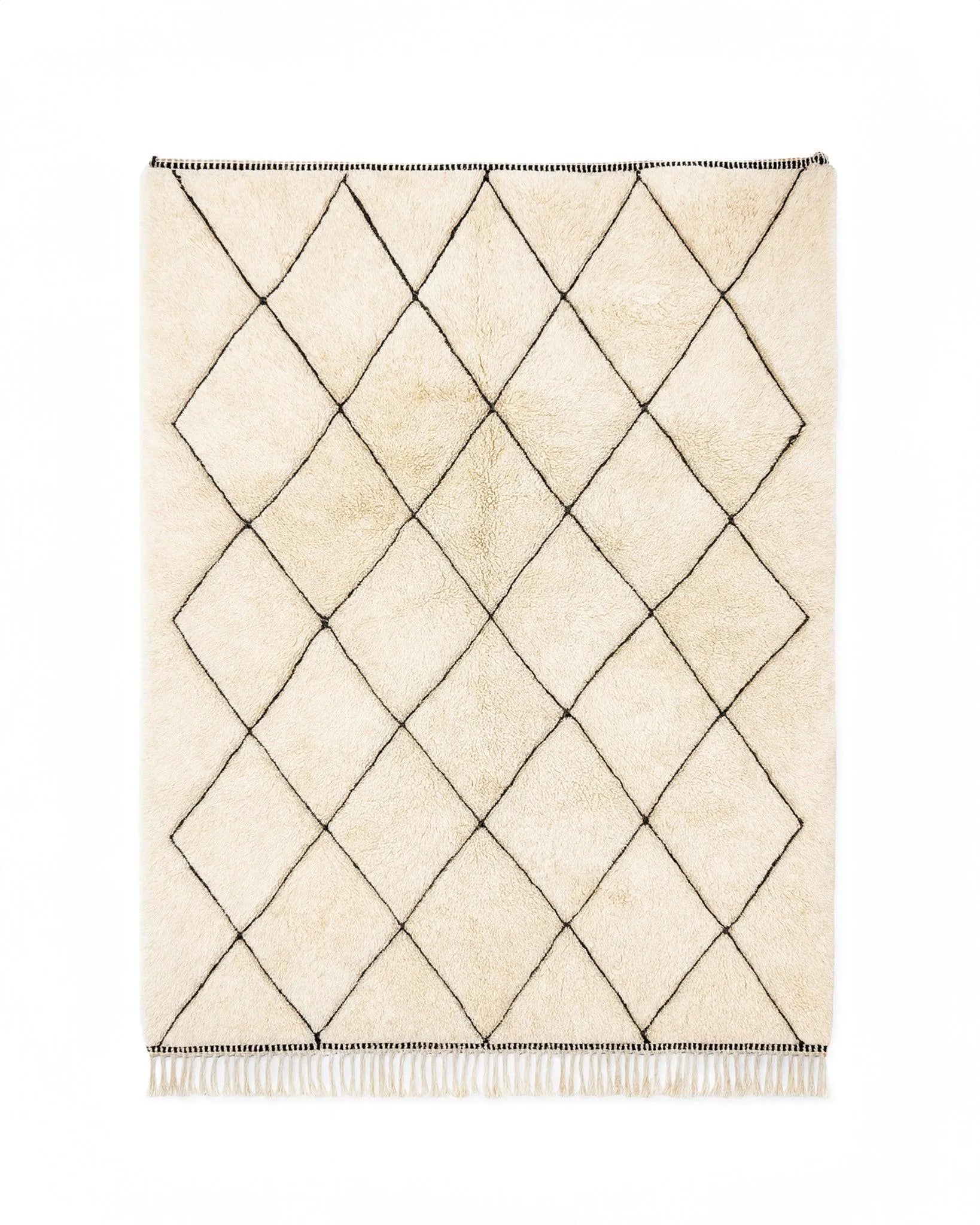 Moroccan Woven Rug-Berber Handicraft