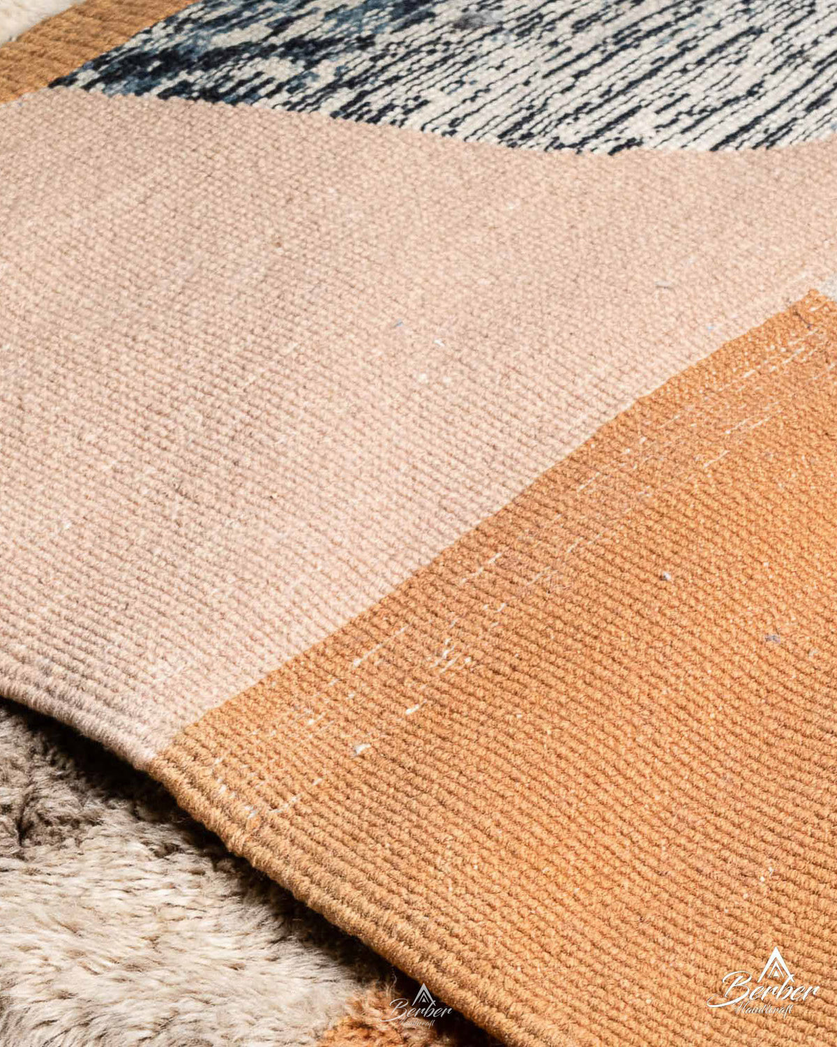 Boho Area Rugs 3 X 5 Ft | 90 X 150 Cm / With Tassels / Short (0.4” / 1 cm)
