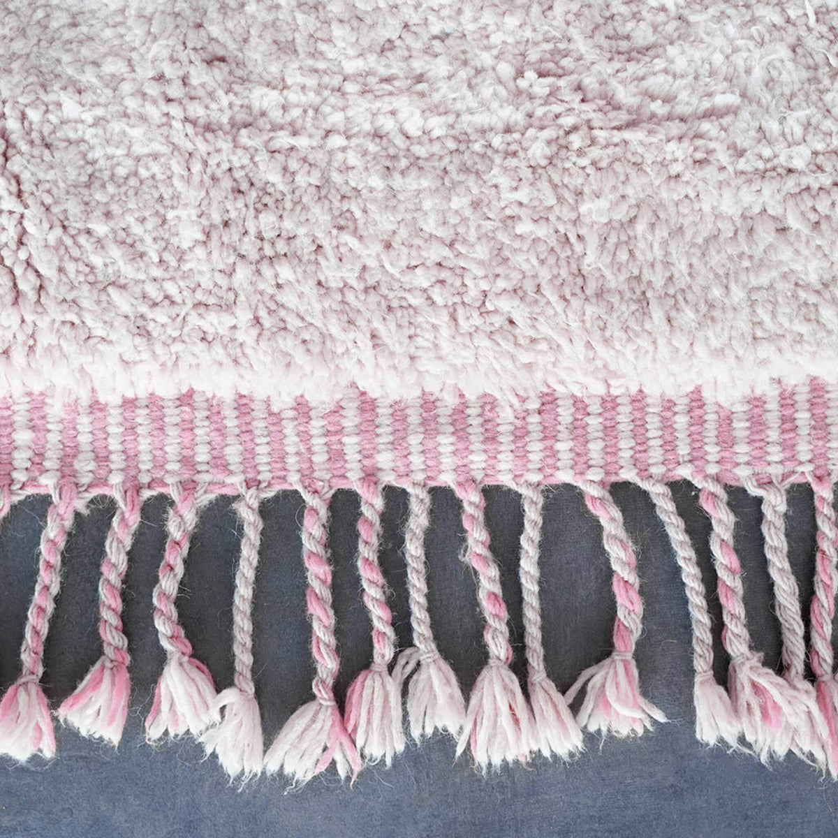 Pink Morrocan Berber Rug - Berber Handicraft