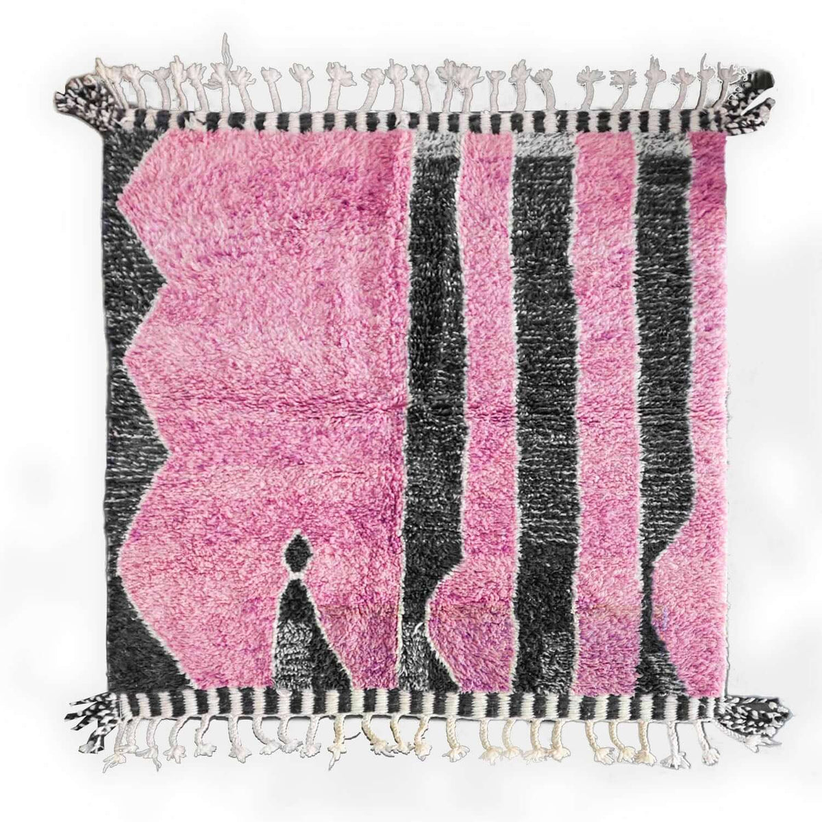 Moroccan Pink Rug - Berber Handicraft