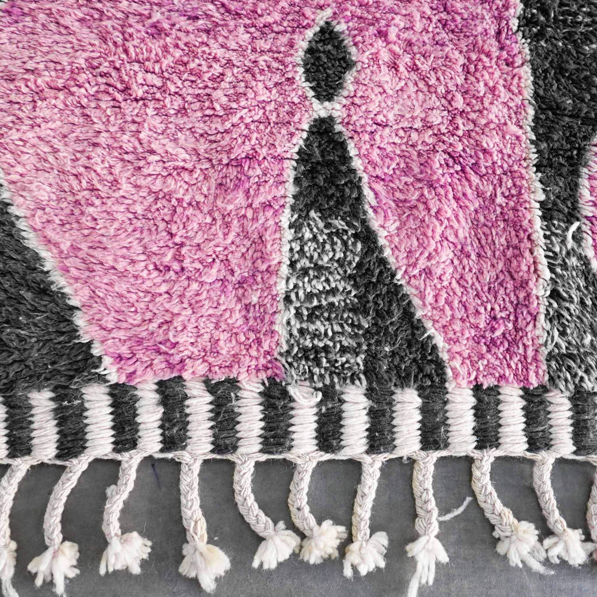 Moroccan Pink Rug - Berber Handicraft