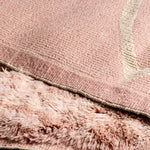 Soft Pink Moroccan Rug - Berber Handicraft