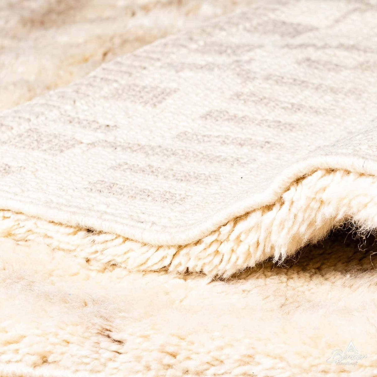 Wool Moroccan Runner - Berber Handicraft