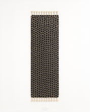 Bold Runner Rug 2 X 6 Ft | 60 X 180 Cm / With Tassels / Short (0.4” / 1 cm)