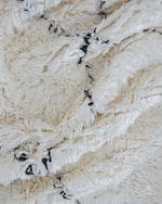 Moroccan Treillis Rug 3 X 5 Ft | 90 X 150 Cm / With Tassels / Short (0.4” / 1 cm)