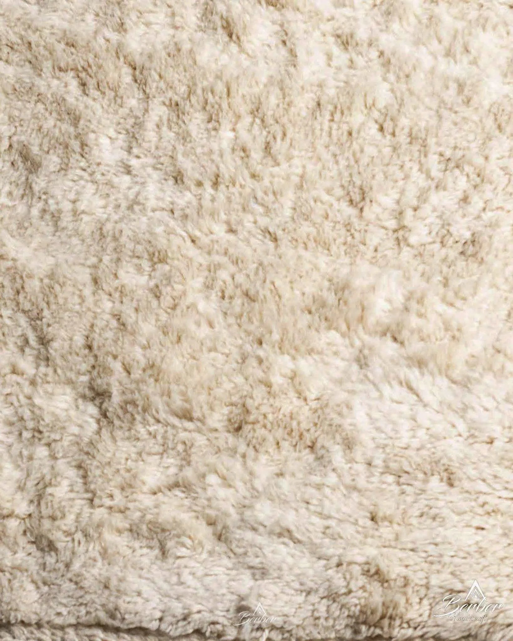 Morocco Rug 3 X 5 Ft | 90 X 150 Cm / With Tassels / Short (0.4” / 1 cm)