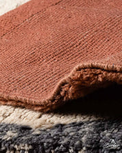 Morocco Rug Runner 2 X 6 Ft | 60 X 180 Cm / With Tassels / Short (0.4” / 1 cm)