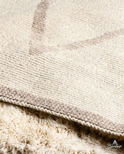 Morrocan Style Rug 3 X 5 Ft | 90 X 150 Cm / With Tassels / Short (0.4” / 1 cm)