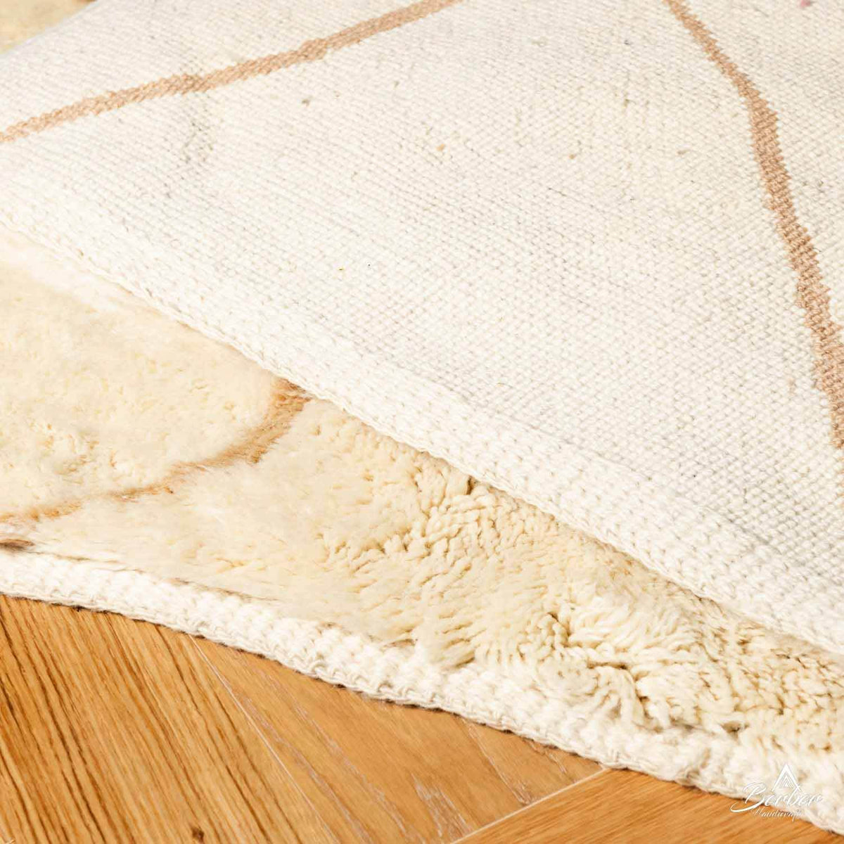 Off White Berber Rug - Berber Handicraft