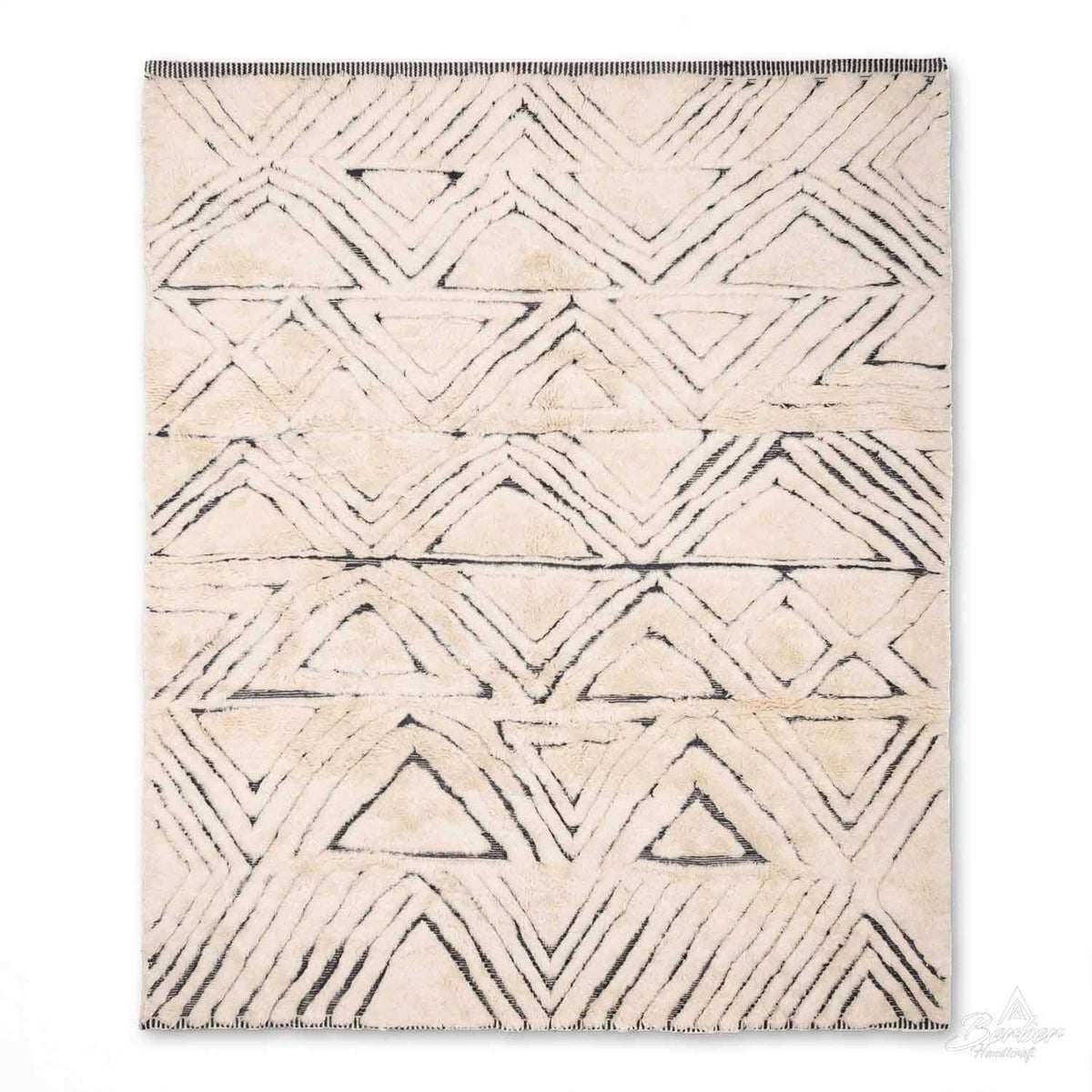 Tribal Beni Ourain Rug - Berber Handicraft