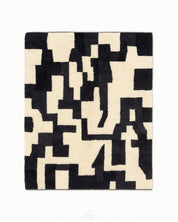 Patterned Mrirt Rug 3 X 5 Ft | 90 X 150 Cm / With Tassels / Short (0.4” / 1 cm)
