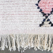 Pink nursery rug-Berber Handicraft
