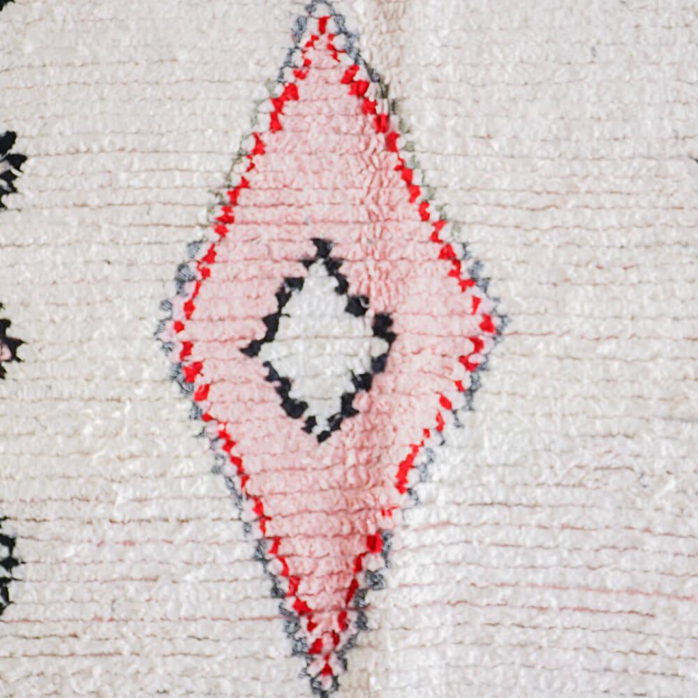 Pink nursery rug-Berber Handicraft