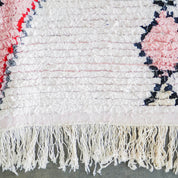 Pink nursery rug-Berber Handicraft