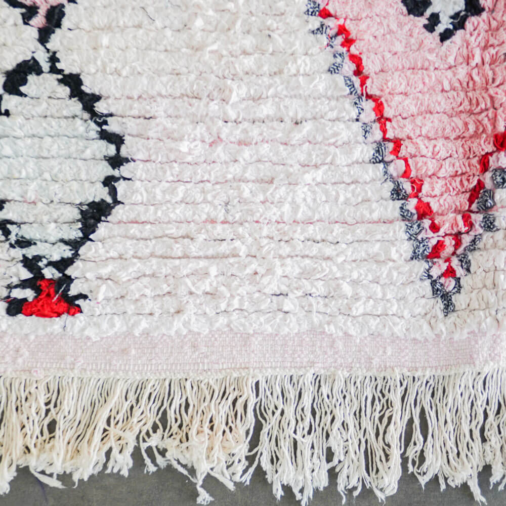 Pink nursery rug-Berber Handicraft