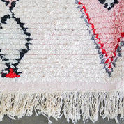 Pink nursery rug-Berber Handicraft