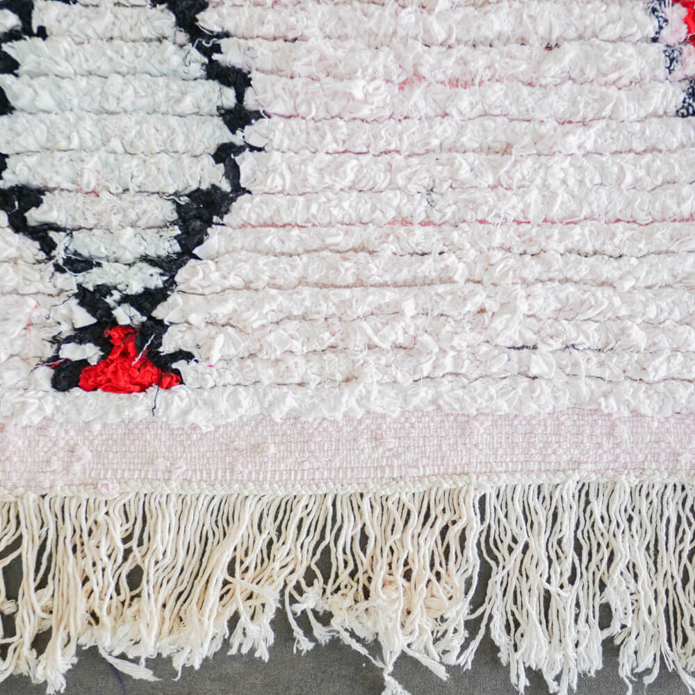 Pink nursery rug-Berber Handicraft