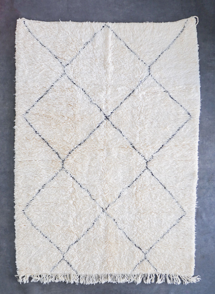 Beige Boho rug