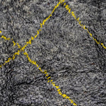 Grey and yellow Mrirt rug