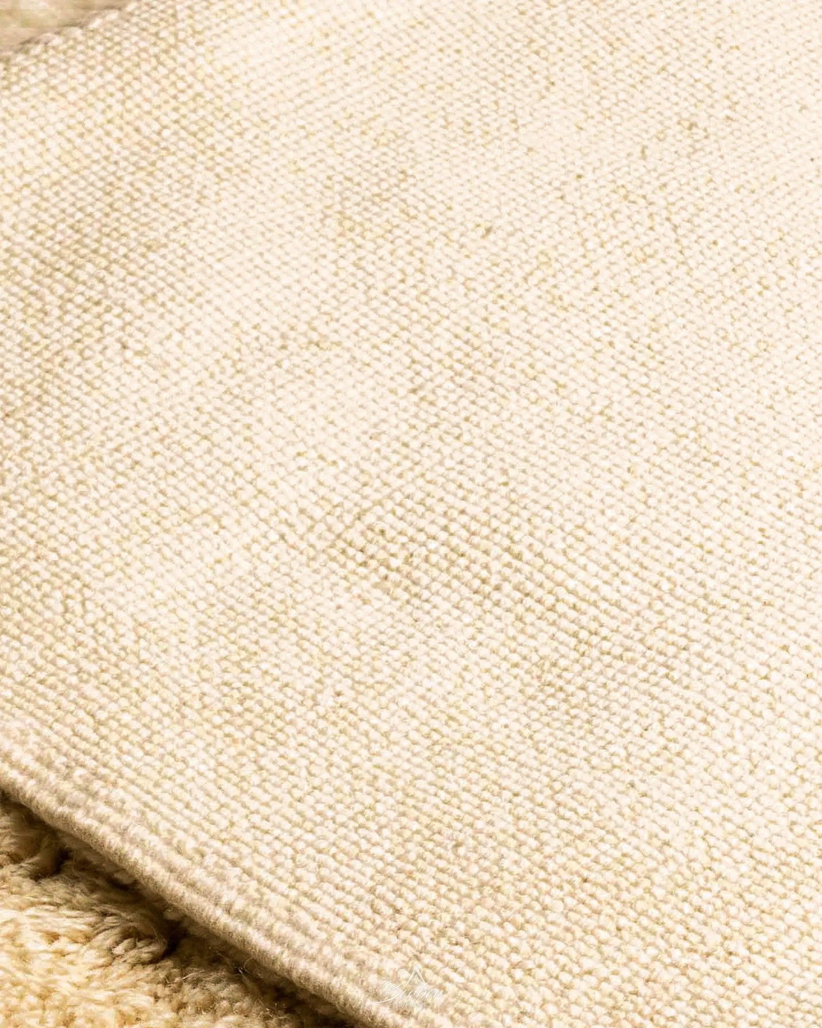 Off White Beni Ourain Carpet-Berber Handicraft