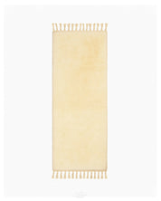 Off White Beni Ourain Runner Rug 2 X 6 Ft | 60 X 180 Cm / With Tassels / Short (0.4” / 1 cm)