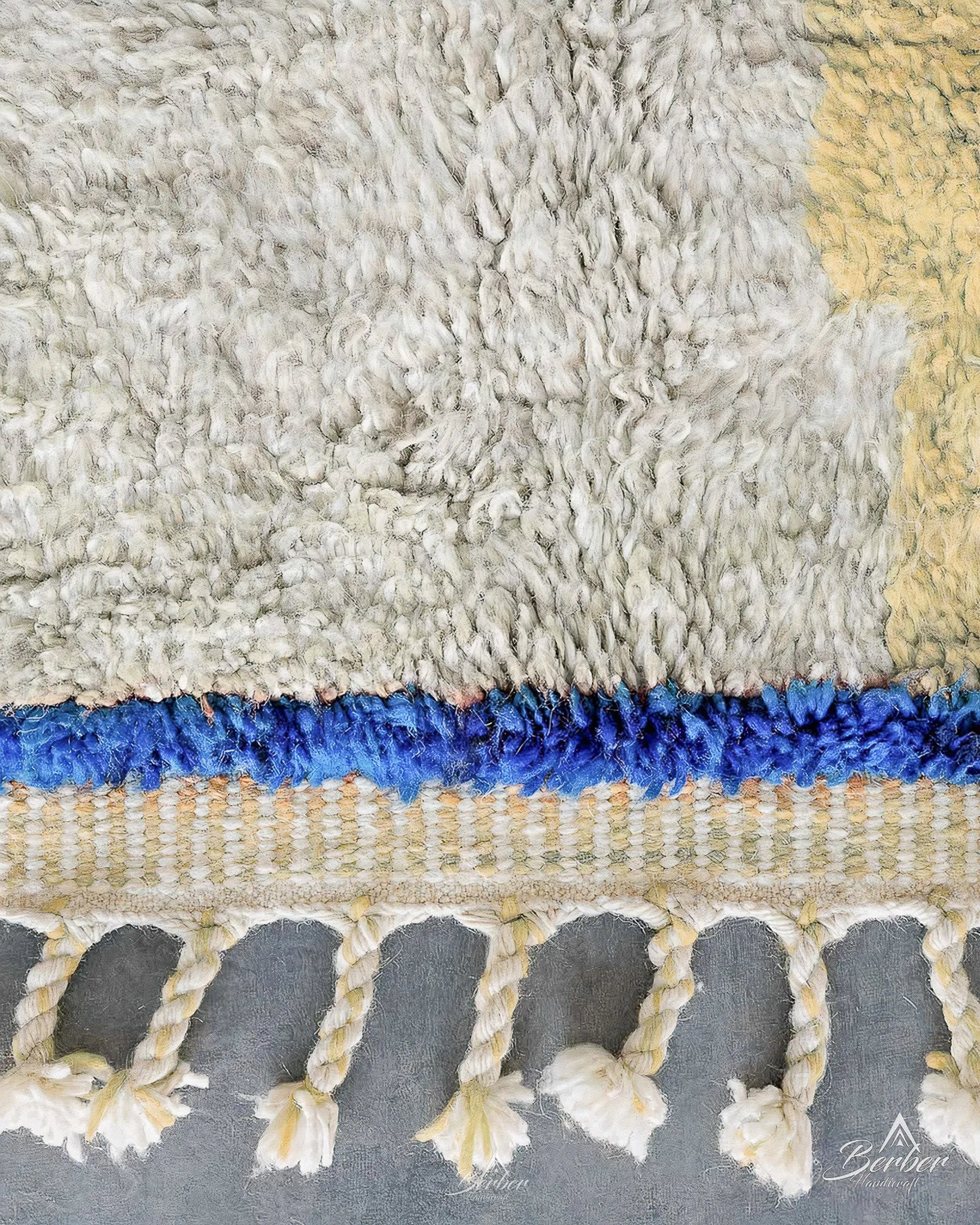 Pastel Brown Rug 3 X 5 Ft | 90 X 150 Cm / With Tassels / Short (0.4” / 1 cm)