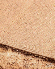 Peach Morrocan Rug 3 X 5 Ft | 90 X 150 Cm / With Tassels / Short (0.4” / 1 cm)