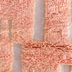 Peach Moroccan Wool Rug - Berber Handicraft