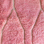 Pink Beni Ourain Rug - Berber Handicraft