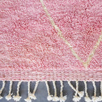 Pink Beni Rug - Berber Handicraft