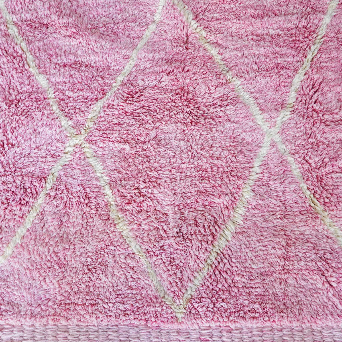 Pink Beni Rug - Berber Handicraft