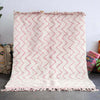 Pink Boho-Chic Rug - Berber Handicraft