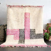 Pink Boho Rug - Berber Handicraft