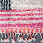 Pink Boho Rug - Berber Handicraft