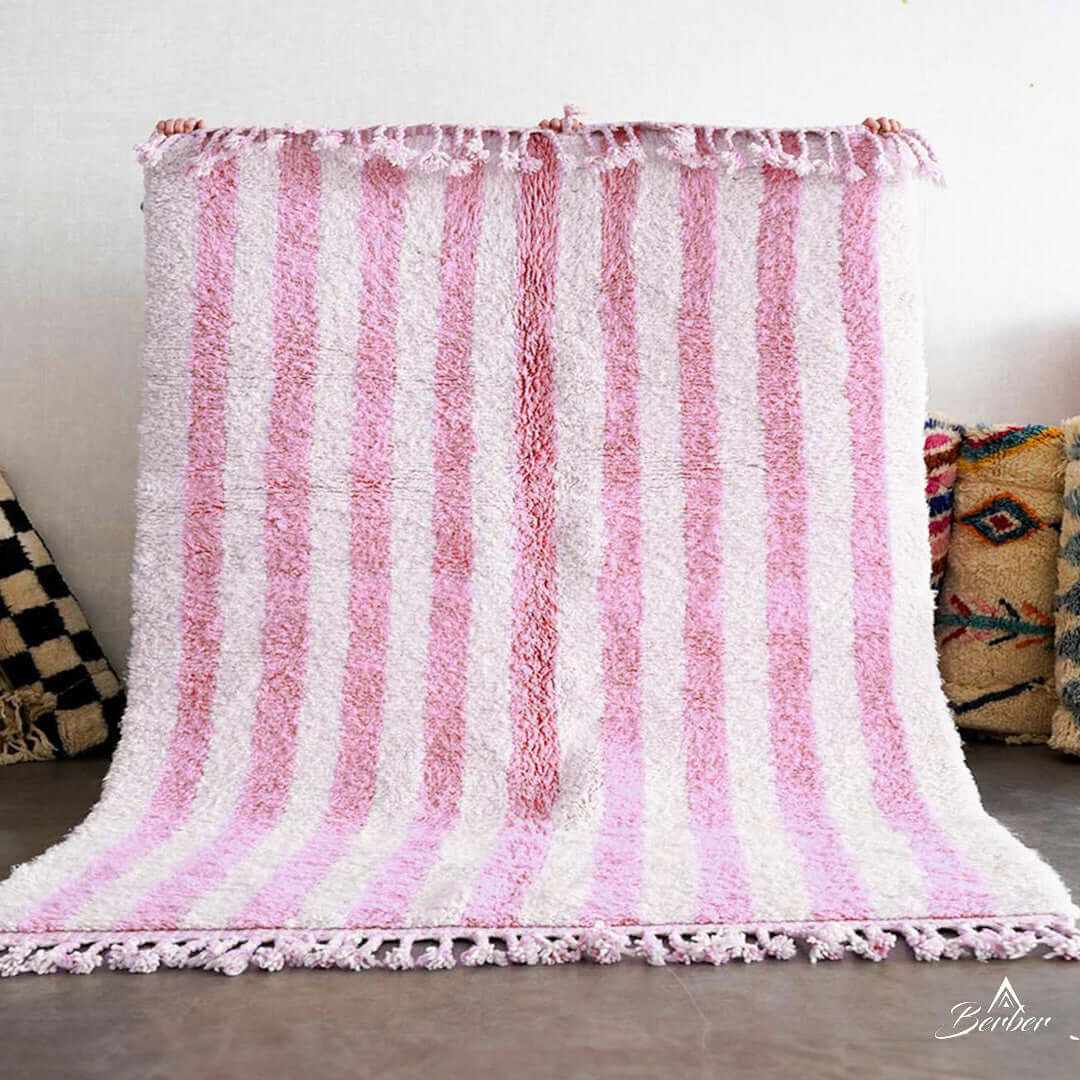 Pink Classic Rug - Berber Handicraft