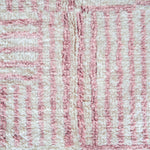 Pink Minimalist Rug - Berber Handicraft