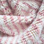 Pink Minimalist Rug - Berber Handicraft