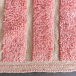 Pink Wool Rug - Berber Handicraft