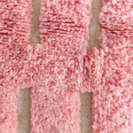 Pink Wool Rug - Berber Handicraft