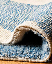 Plush Moroccan Rug 3 X 5 Ft | 90 X 150 Cm / With Tassels / Short (0.4” / 1 cm)