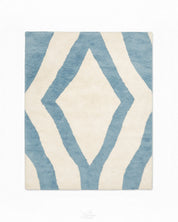 Plush Moroccan Rug 3 X 5 Ft | 90 X 150 Cm / With Tassels / Short (0.4” / 1 cm)