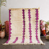 Purple Azilal Rug - Berber Handicraft