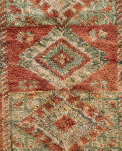 Retro Berber Rug 6.2x8.2 ft — 165x250 cm-Berber Handicraft