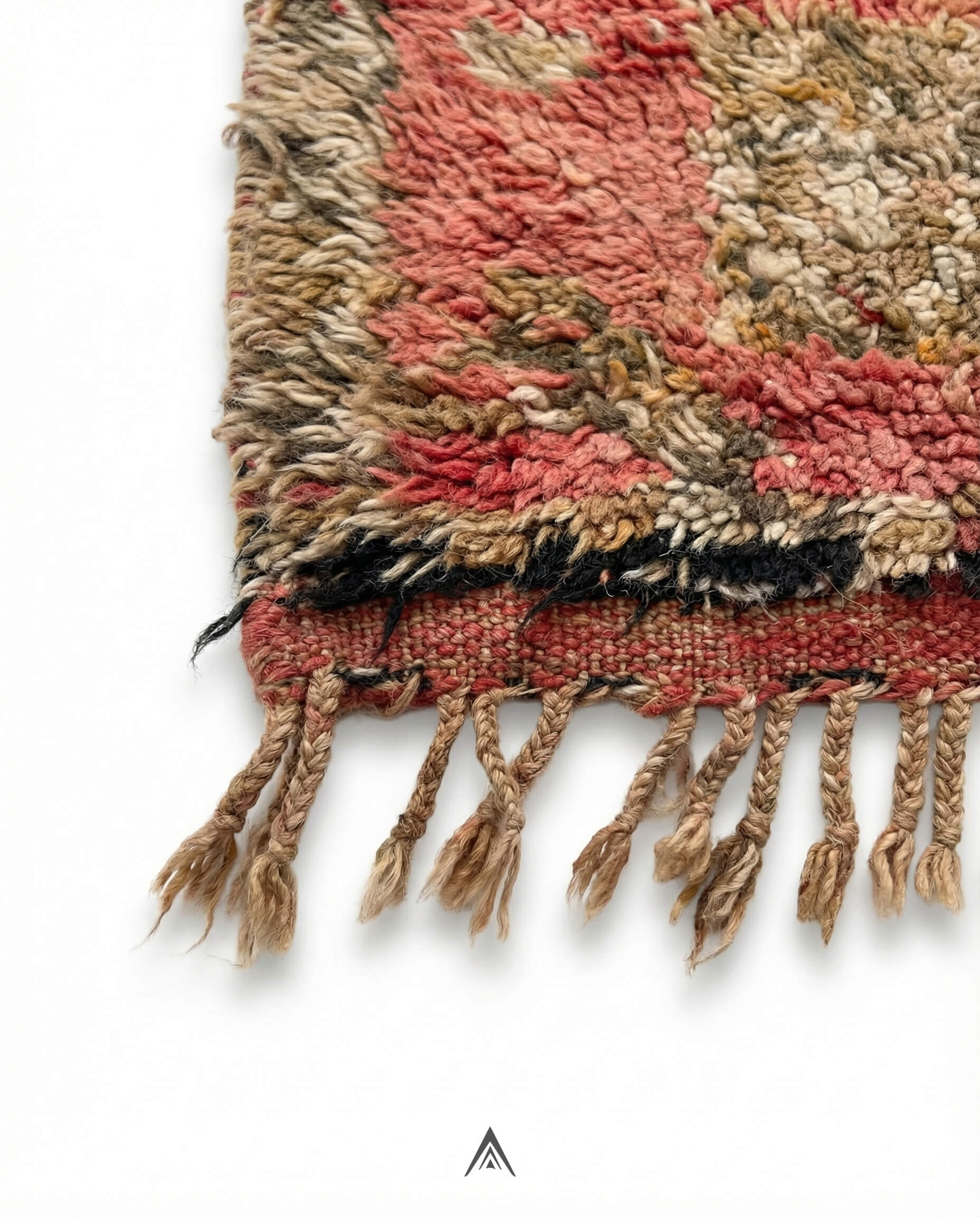 Retro Boho Rug 5x8.7 ft — 150x265 cm-Berber Handicraft