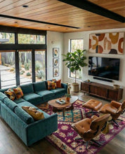 Retro Handcrafted Rug 6.2x10 ft — 190x306 cm-Berber Handicraft