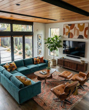 Retro Tribal Rug 5.7x11.8 ft — 175x360 cm-Berber Handicraft